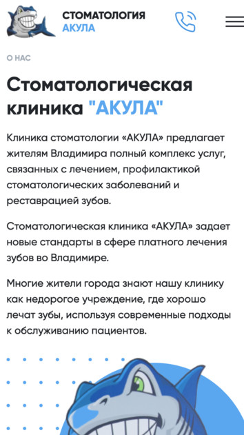 Стоматологическая клиника «Акула»