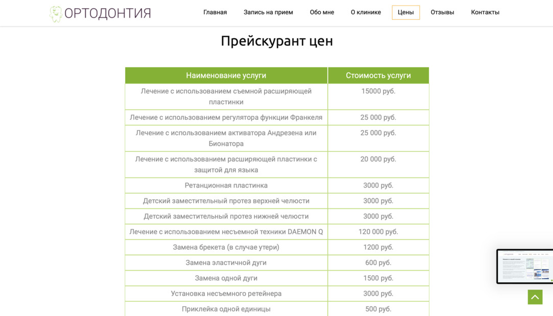 Клиника «Ортодонтия» — исправление прикуса у детей и взрослых